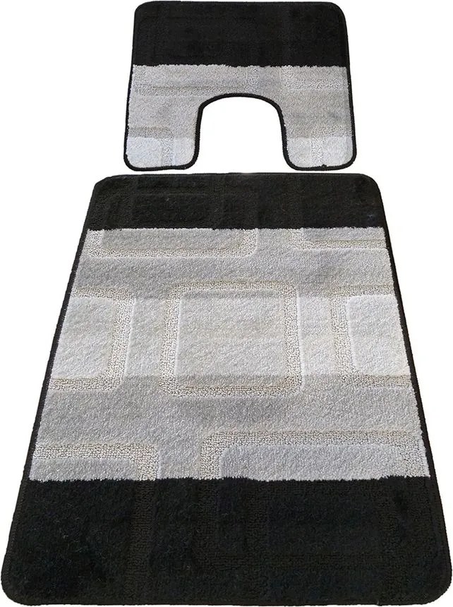 2 részes fürdőszobagarnitúra U Montana 04 fekete