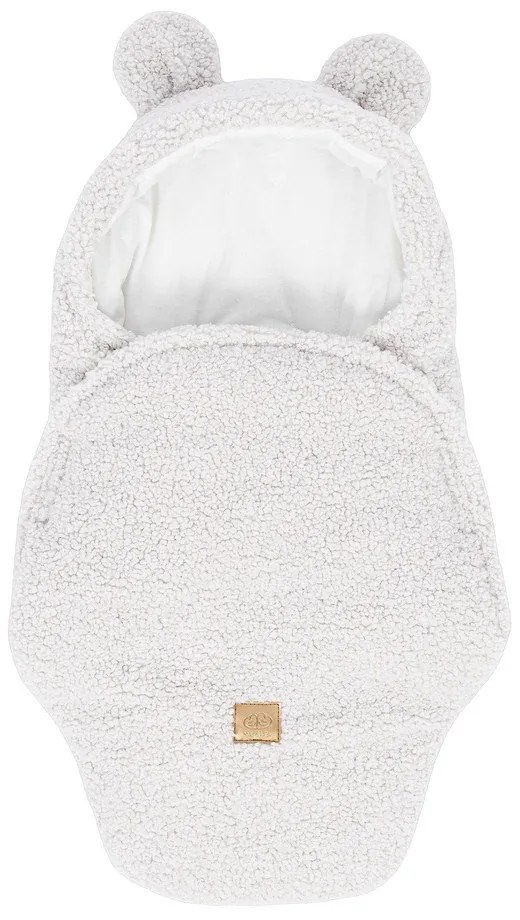 Elefántcsont színű sherpa babapólya 45x80 cm – Meowbaby