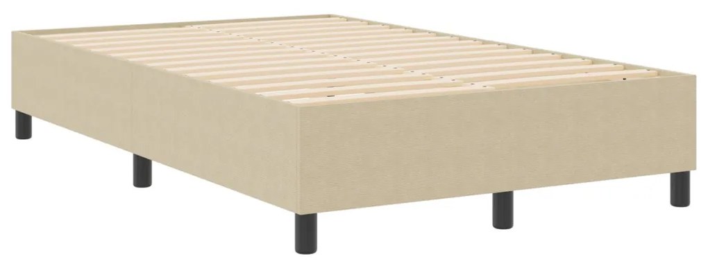 Boxspring Ágy Világos Zöld Szürke Kis Dupla Corduroy Szövet