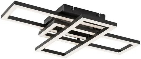 RÁBALUX 71394 MERENI Modern LED Mennyezeti Lámpa Fekete IP20