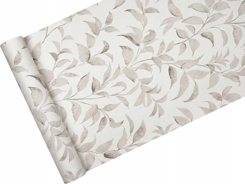 Vinil tapéta Elmosódott levelek a szöveten vlies