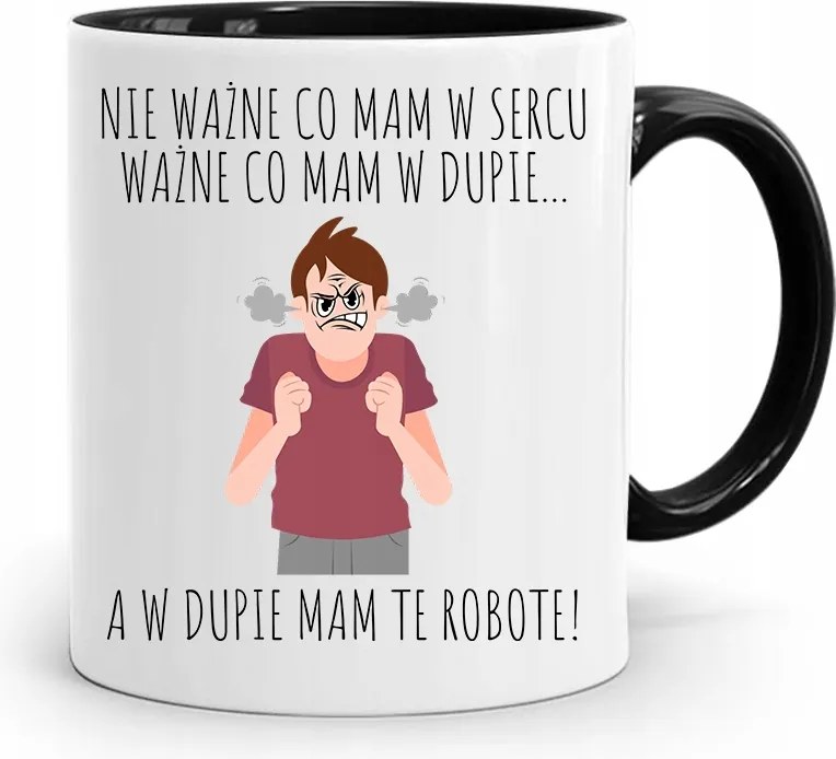 Bögre Fekete Vicces Nem Számít Mit Tudok Nyomtatott Fotóval