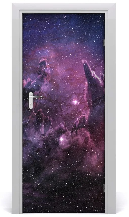 Ajtóposzter öntapadós Ködfolt 75x205 cm