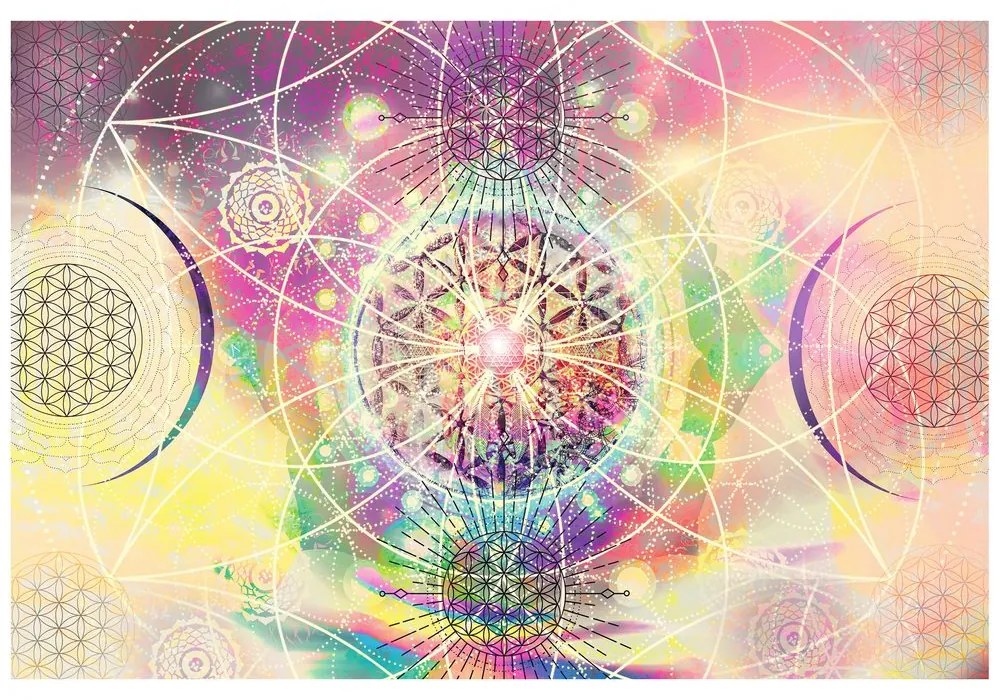 Tapéta Mandala érdekes kivitelben