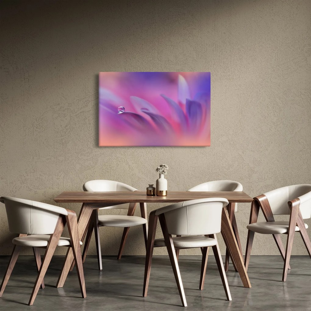 Kép - Csepp a virágon (90x60 cm)