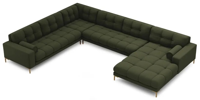 Zöld sarokkanapé (bal oldali) Bali – Cosmopolitan Design