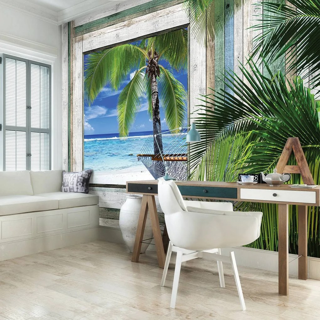 Fotótapéta - Strand, tenger, homok (152,5x104 cm)