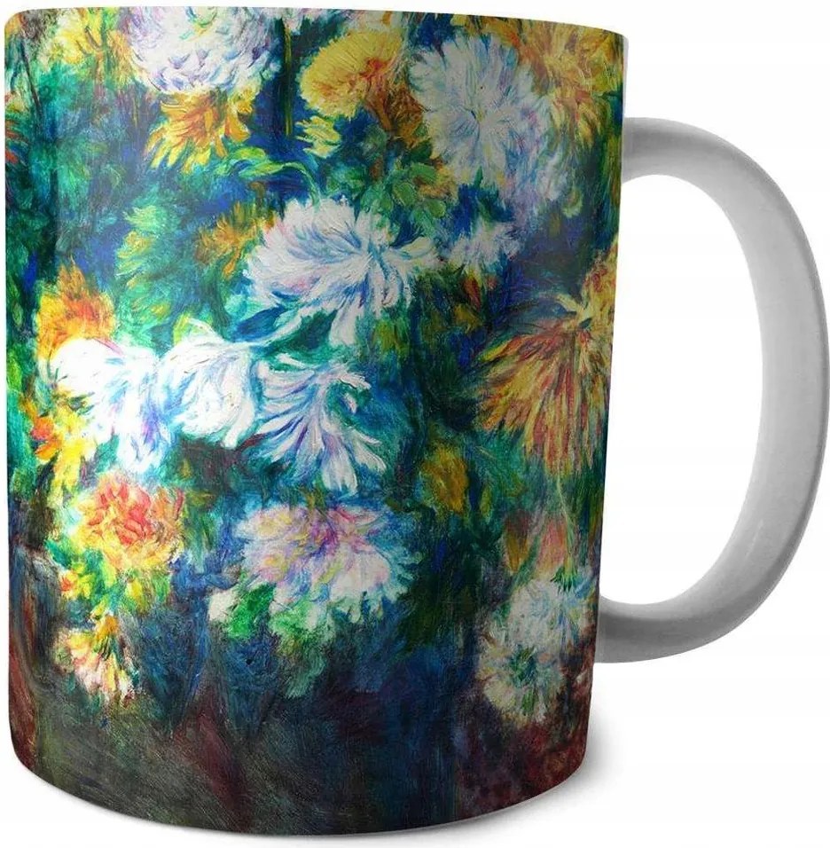 Pierre-Auguste Renoir krizantém bögre