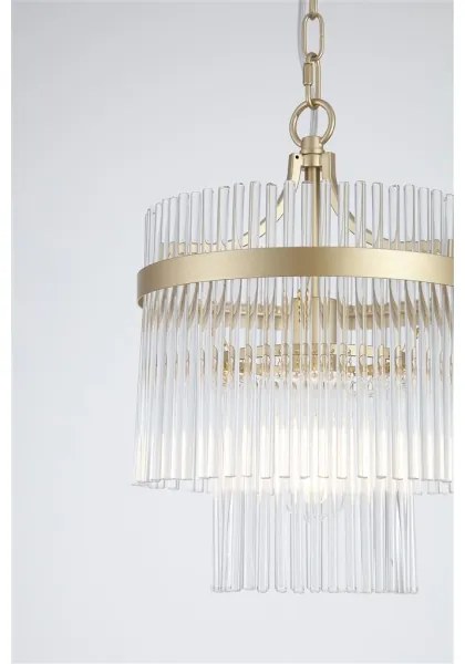 Searchlight 11200-1GO - Láncos csillár LARA 1xE27/60W/230V