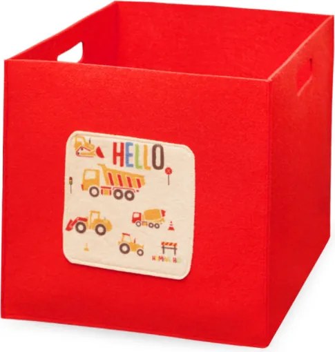 HMY filc tárolódoboz, 30×30 cm – TR968HBR1101