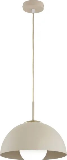 Brilagi - Kábeles függeszték COSMO 1xE27/60W/230V Ø 30 cm bézs/arany