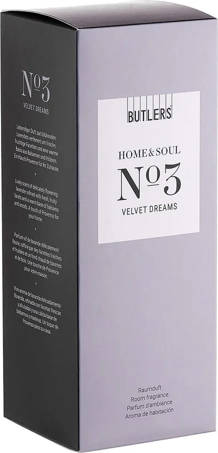 HOME & SOUL szobaillatosító No. 3, Velvet Dreams 110 ml