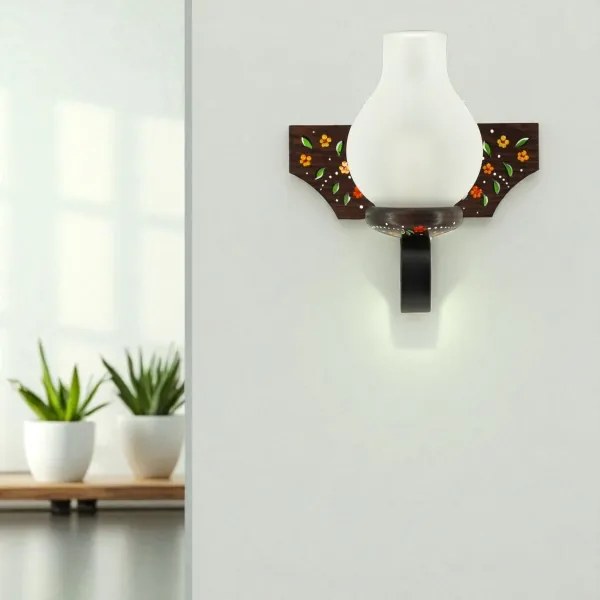 Brilagi - Fali lámpa QUEEN 1xE14/40W/230V bükk/wenge