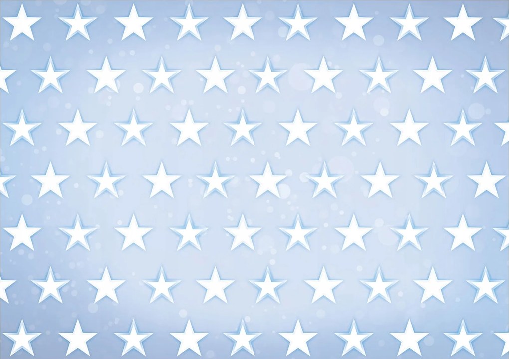 Fotótapéta Fehér csillagok skandináv minimalizmus 416x254 hálószoba +ragasztó