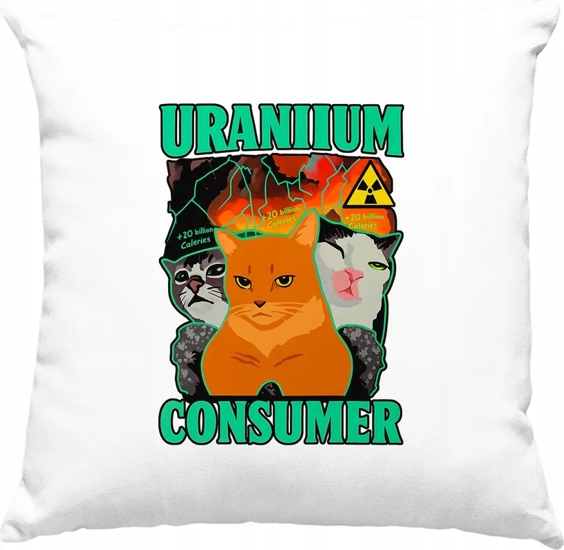 Uránia consumer párna vicces fehér