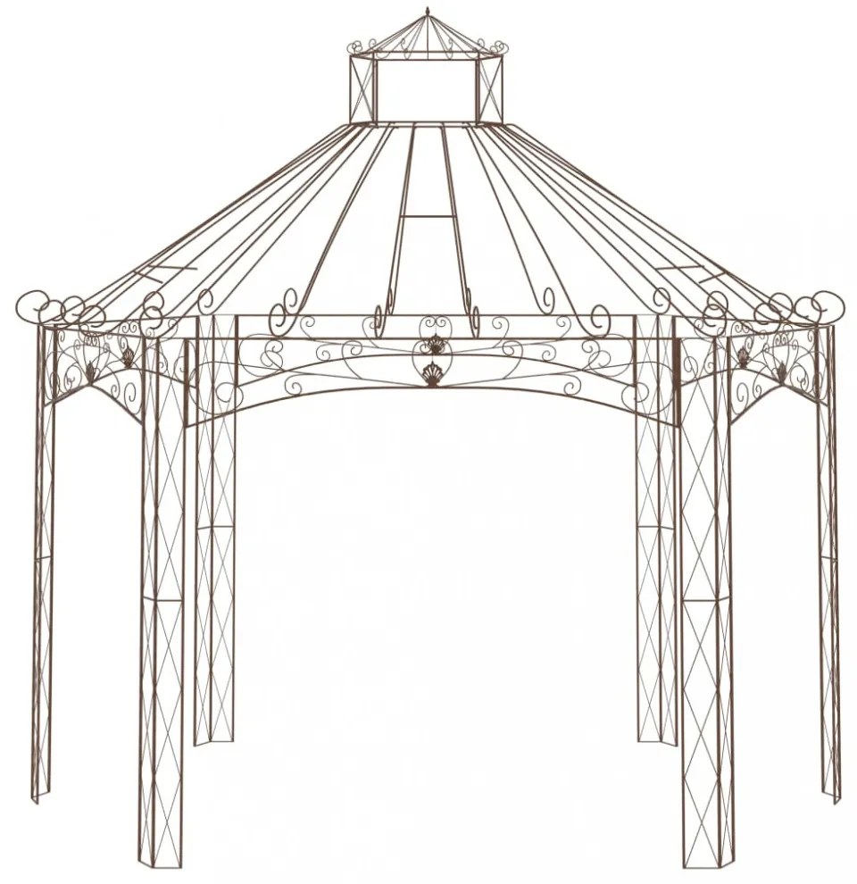 antik barna vas kerti pavilon 400 x 258 x 378 cm
