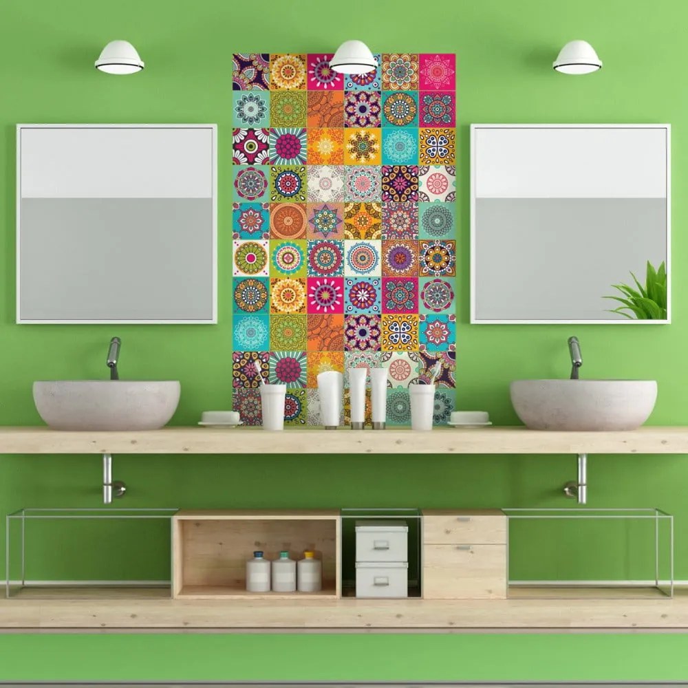 Flow 60 darabos falmatrica, 15 x 15 cm - Ambiance