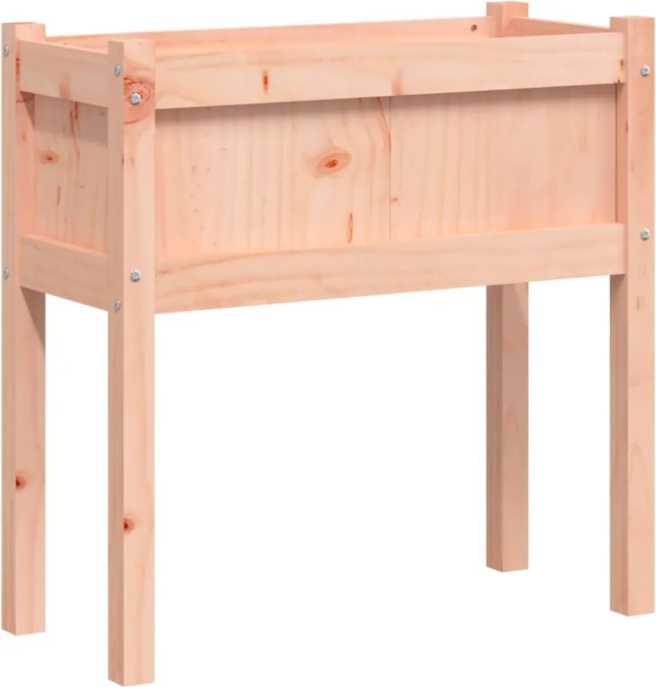 vidaXL tömör duglászfenyő kerti virágláda lábakkal 70 x 31 x 70 cm