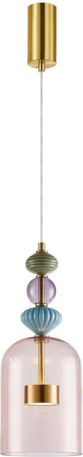 MILAGRO ML0357 ARTE Modern Függesztett Lámpa Sokszínű LED IP20
