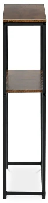 Tárolóasztal 70×20 cm, MDF, natúr fa OLW