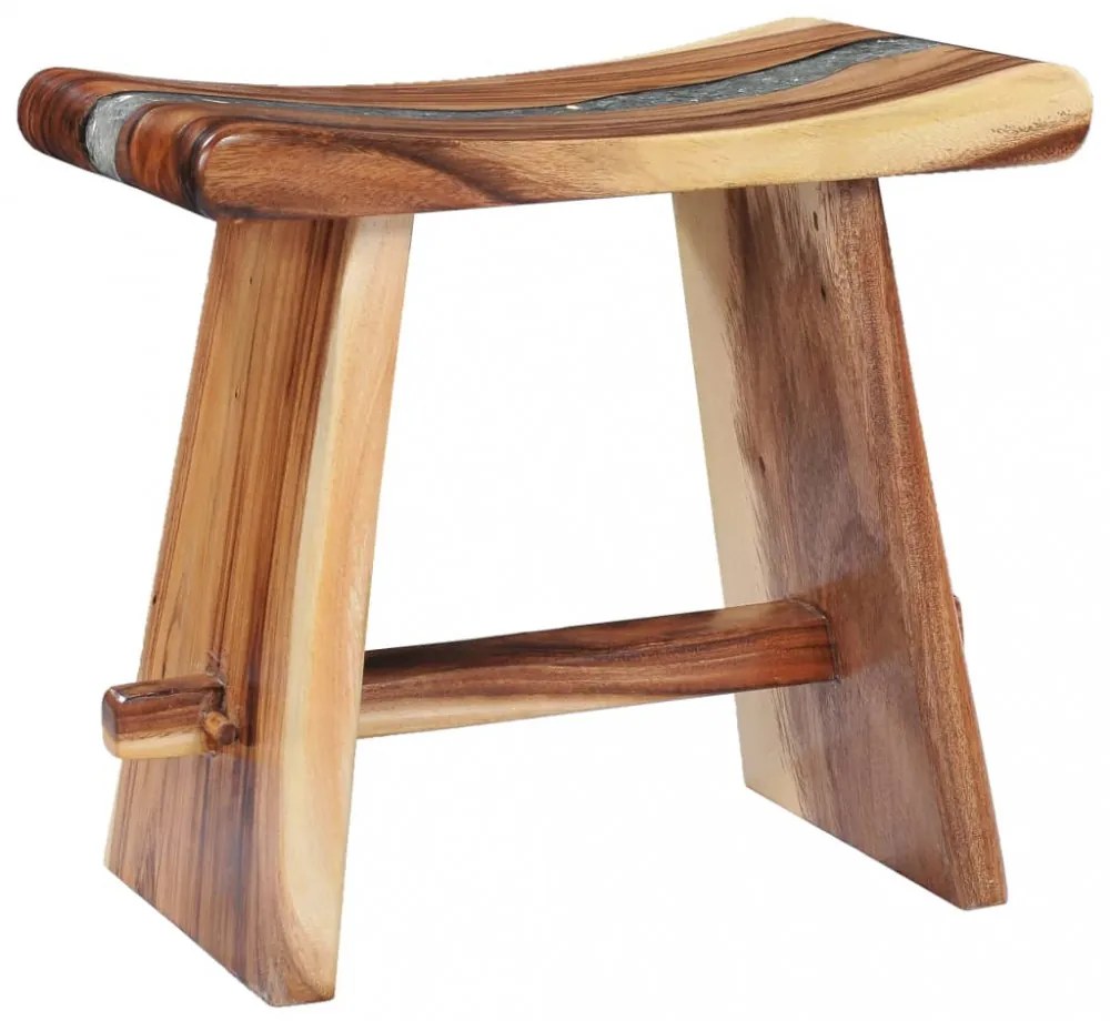 tömör ázsiai tölgy és műgyanta ülőke