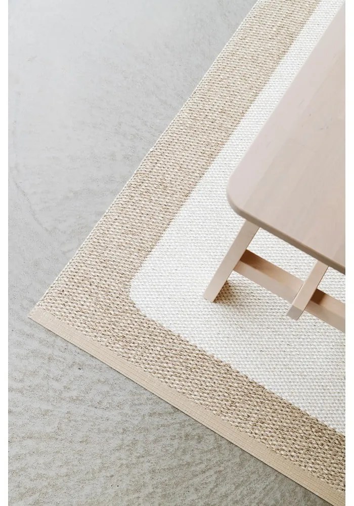 Bézs-krémszínű kültéri-beltéri szőnyeg 70x120 cm Ilda Beige – Pappelina