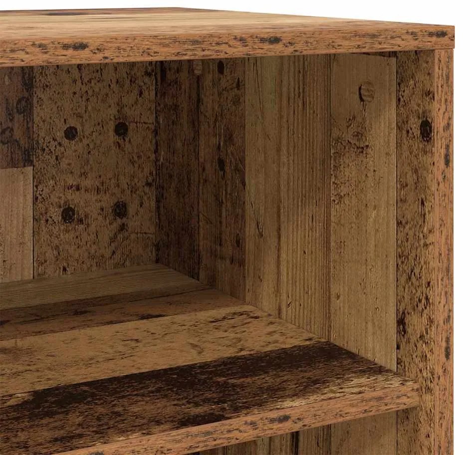 Oldalszekrények 2 pcs Régi fa 70 x 41 x 75 cm Faanyag