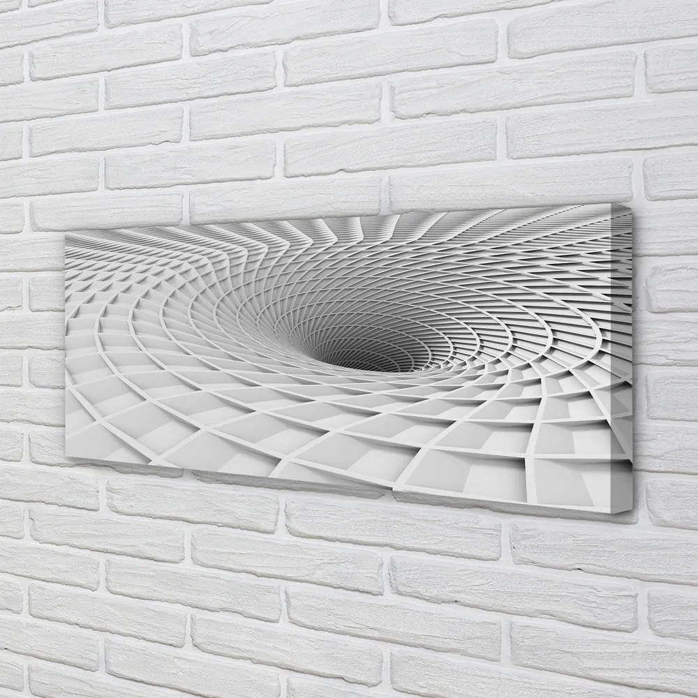Canvas képek 3d geometriai garat 100x50 cm