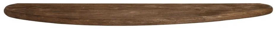 Barna mangófa fali polc 100 cm Ginosu – Light & Living