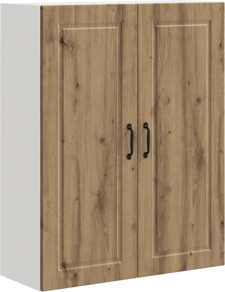 vidaXL Konyhaszekrény polcokkal Artisan tölgy 80 x 31 x 100 cm Faanyag