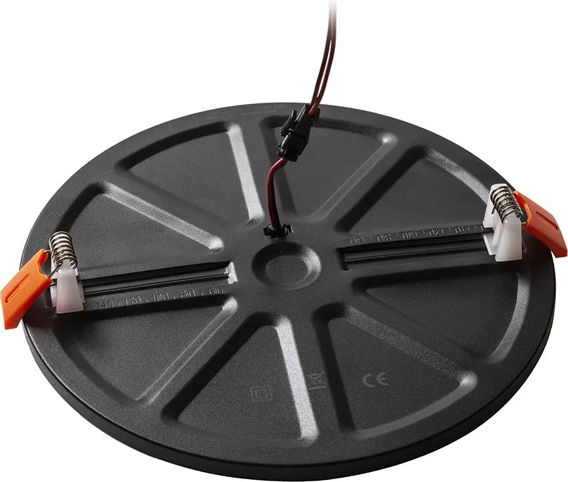 RENDL BJORK R 20 süllyesztett lámpa fekete 230V LED 18W 3000K