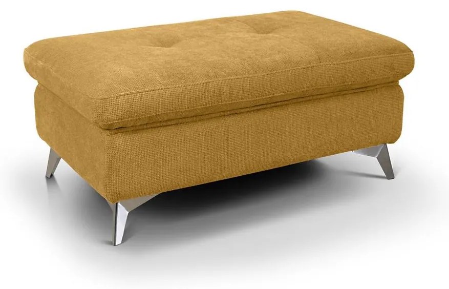 Taburet SALERNO 66x100 cm sárga