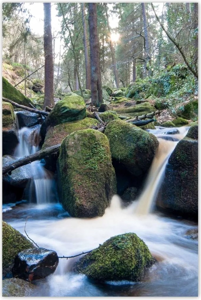 Poszterek 60x90 Hegyi zuhatagok