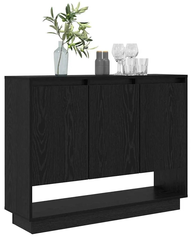 Széf Musta tammi 97 x 29 x 75 cm Faanyag