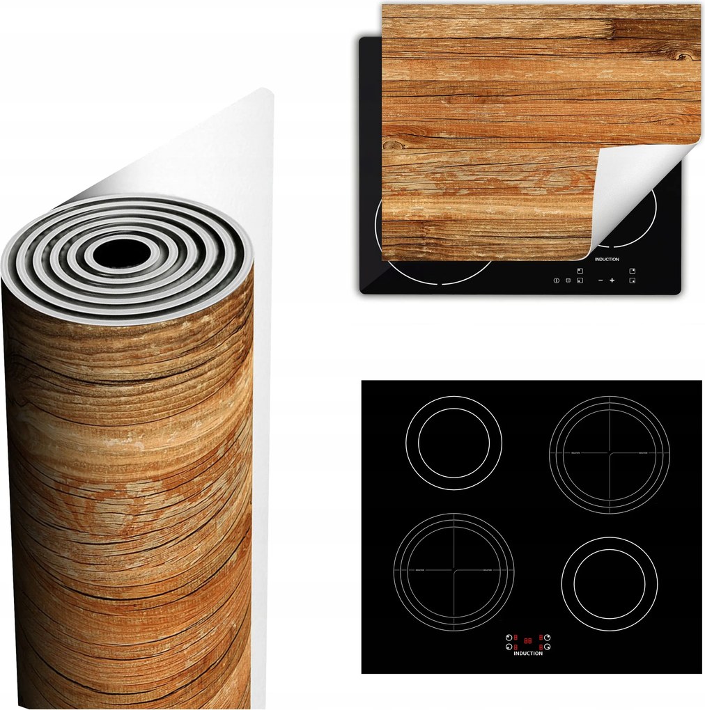 Tűzhelyvédő Szőnyeg Több Hely 60x52 fa