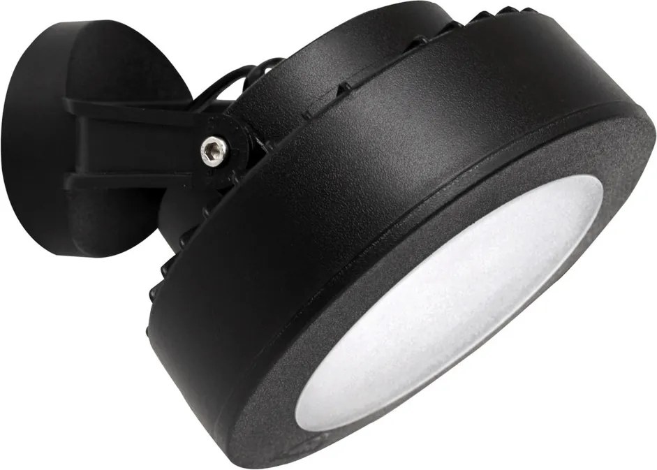 NOVOLUX 409A-G31X1A-02 NAPOLES Modern Kültéri Fali Lámpa Fekete GX53 IP66