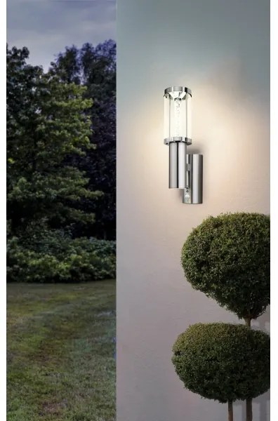 Eglo 94128 - LED  kültéri lámpa érzékelővel  Trono STICK 1xGU10/3W + 1xLED/3,7W