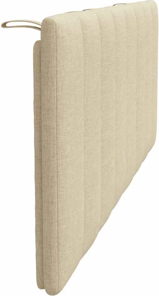 krémszínű szövet fejtámla párna Hanko 140 cm