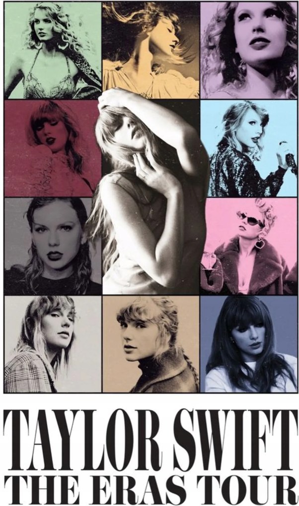Taylor Swift poszter 21x30 cm The Eras Tour A4
