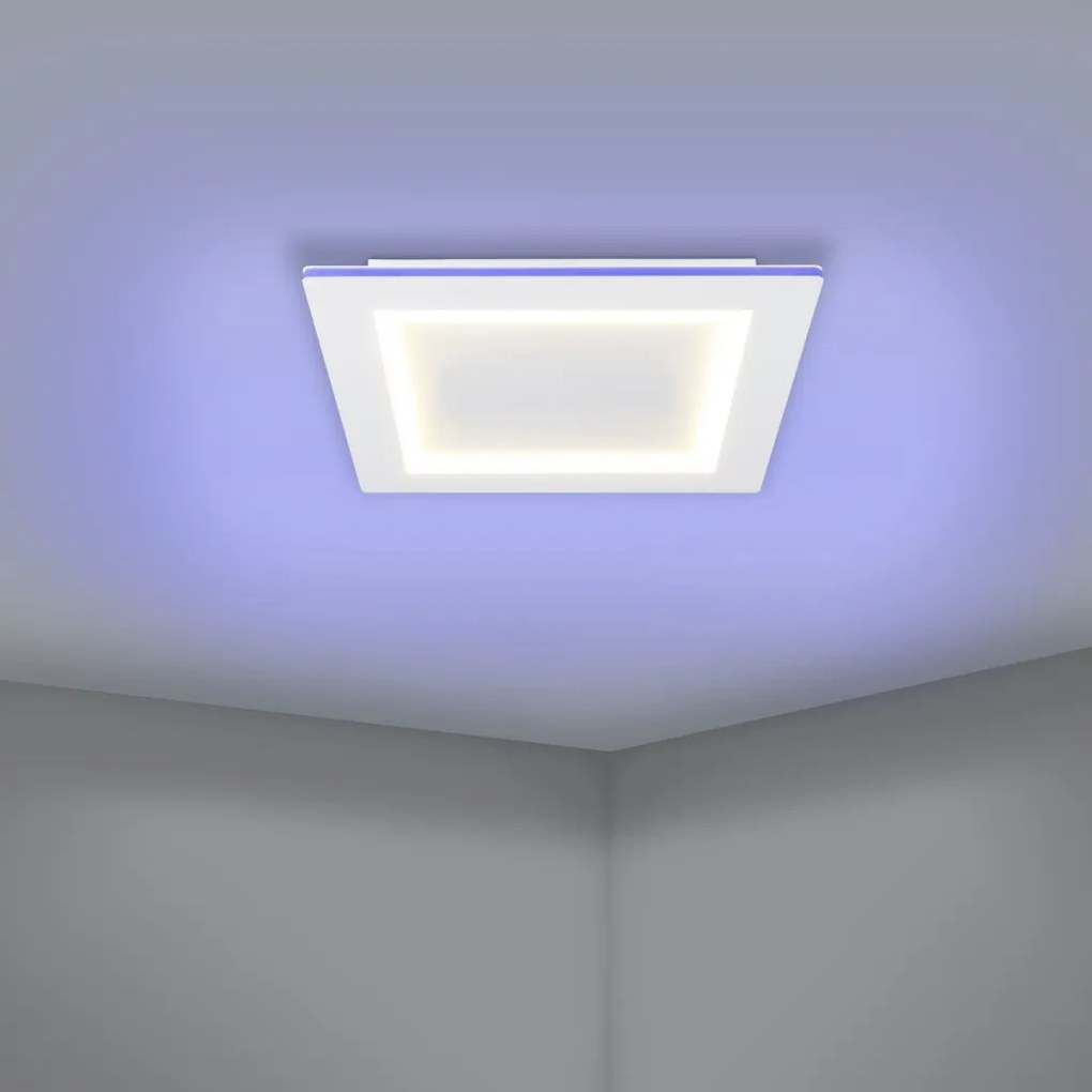 EGLO 900483 PADROGIANO-Z Négyzetes Mennyezeti Lámpa Fehér LED IP20