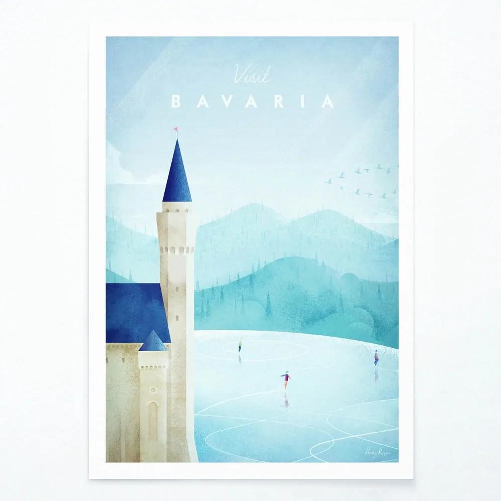 Bavaria poszter, A2 - Travelposter