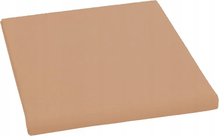 Egyszemélyes pamut lepedő 150x230cm bézs