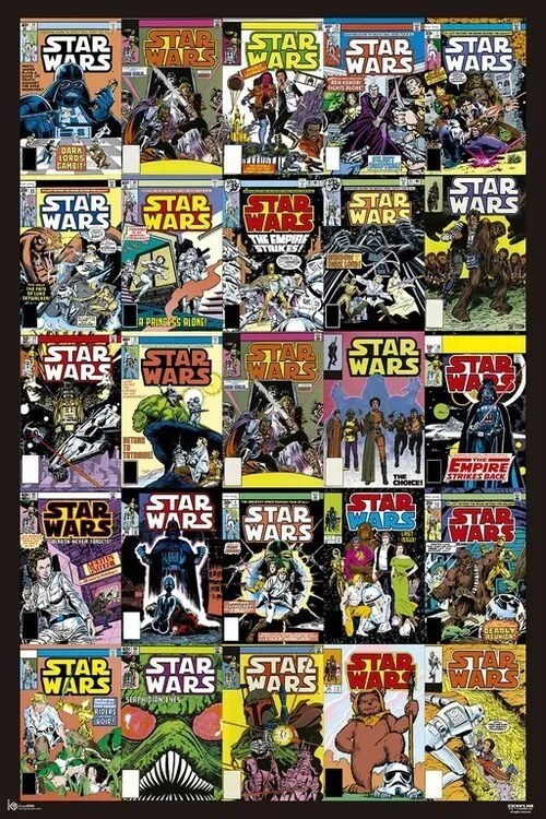 Plakát Star Wars - Covers