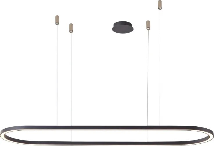 AZZARDO 5055 ELENA Modern Led Függesztett Lámpa LED IP20