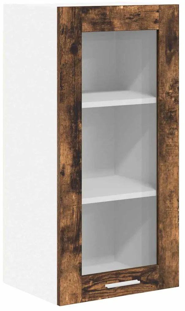 Függő szekrény Riga 2 pcs Füstölt tölgy 40 x 31 x 80 cm Faanyag