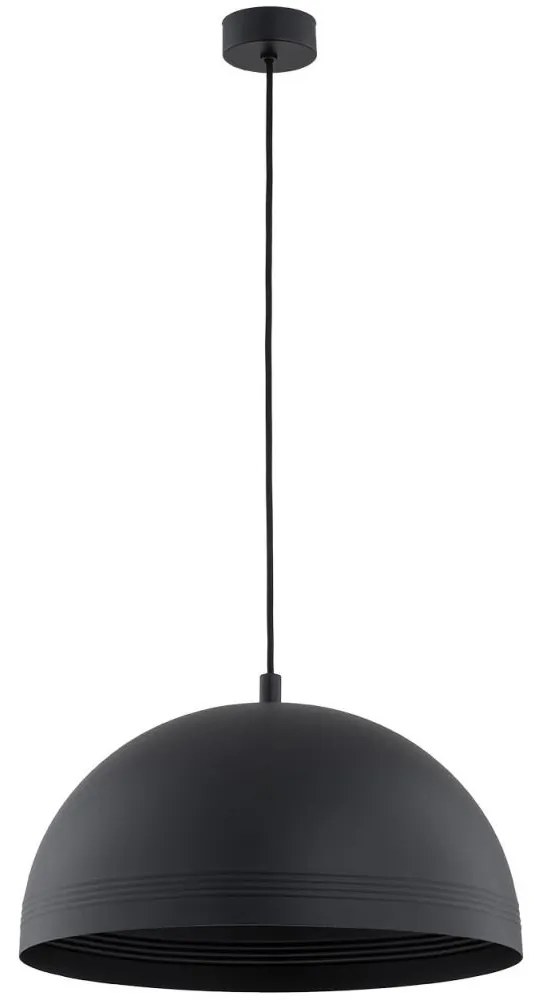 Argon 8242 - Csillár zsinóron BONITA 1xE27/15W/230V fekete