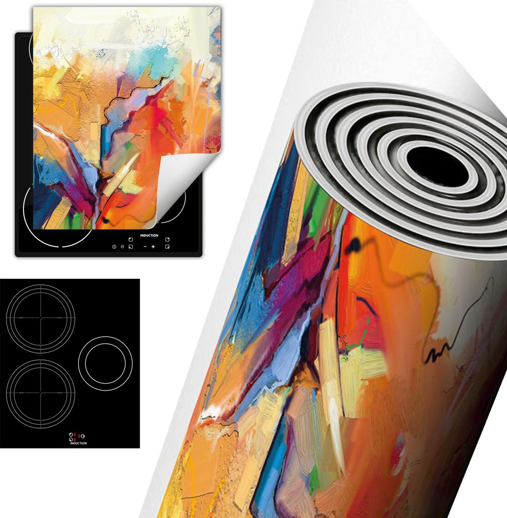 Tűzhelyvédő Szőnyeg Asztali Dekoráció 45x52 színes kép