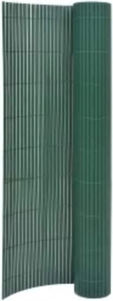 vidaXL zöld kétoldalas kerti kerítés 110 x 300 cm