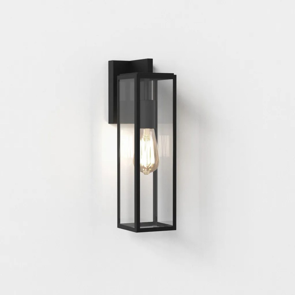 ASTRO LIGHTING 1402011 HARVARD Klasszikus Kültéri Fali Lámpa Fekete E27 IP44