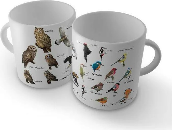 Strapabíró Dekorációs Bögre Madarak Lengyel Ideális Ajándék Szép Soliton